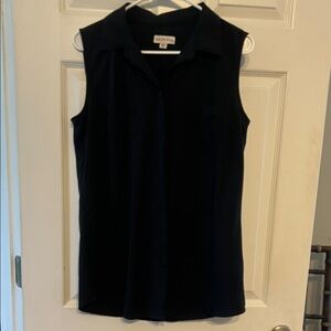 Merona Black Sleeveless Blouse